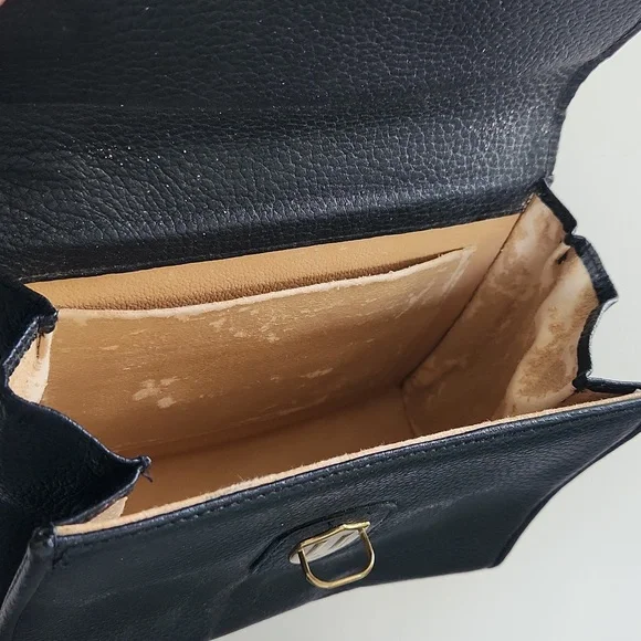 Vintage Dooney and Burke Navy Bag - Picture 4 of 5